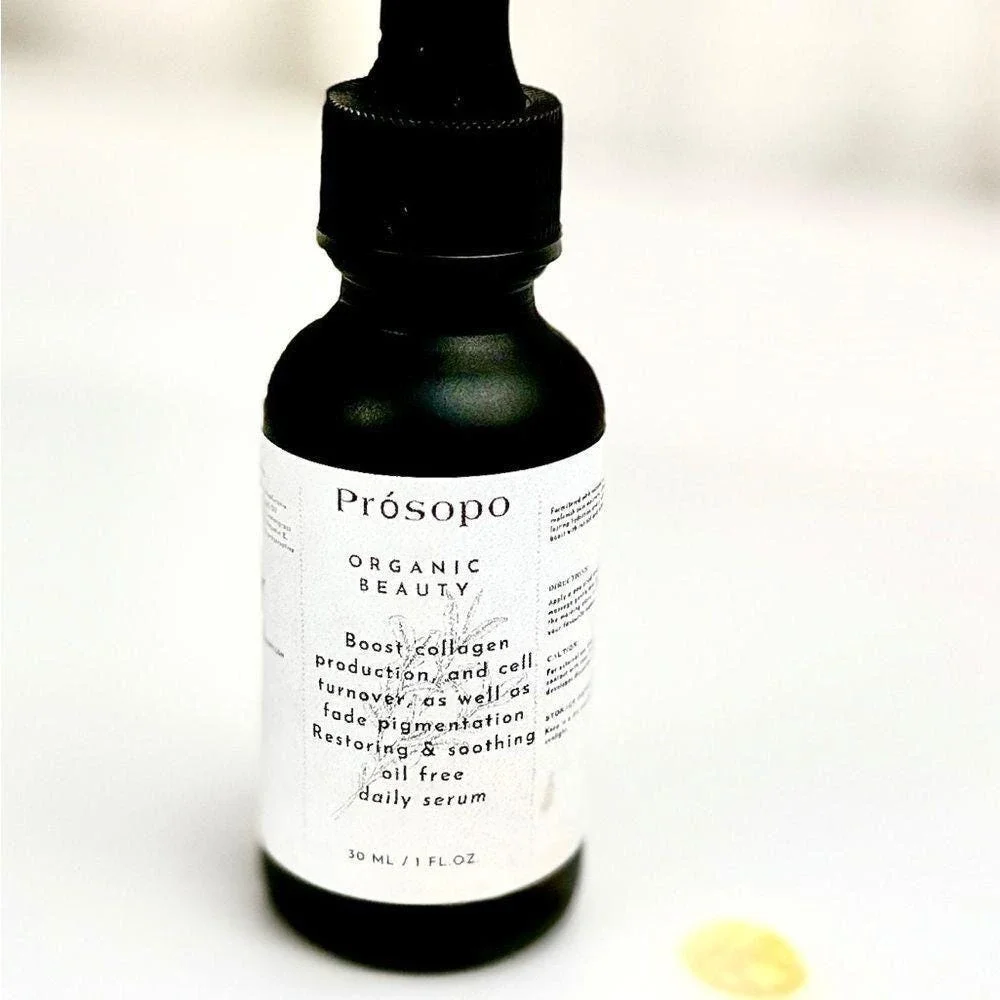 Prosopo Organic‎ Beauty Daily Serum 2 oz Collagen Boost Pigmentation